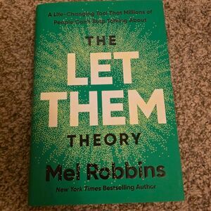 The Let Them Theory Mel Robbins Hardcover Self Help Book New